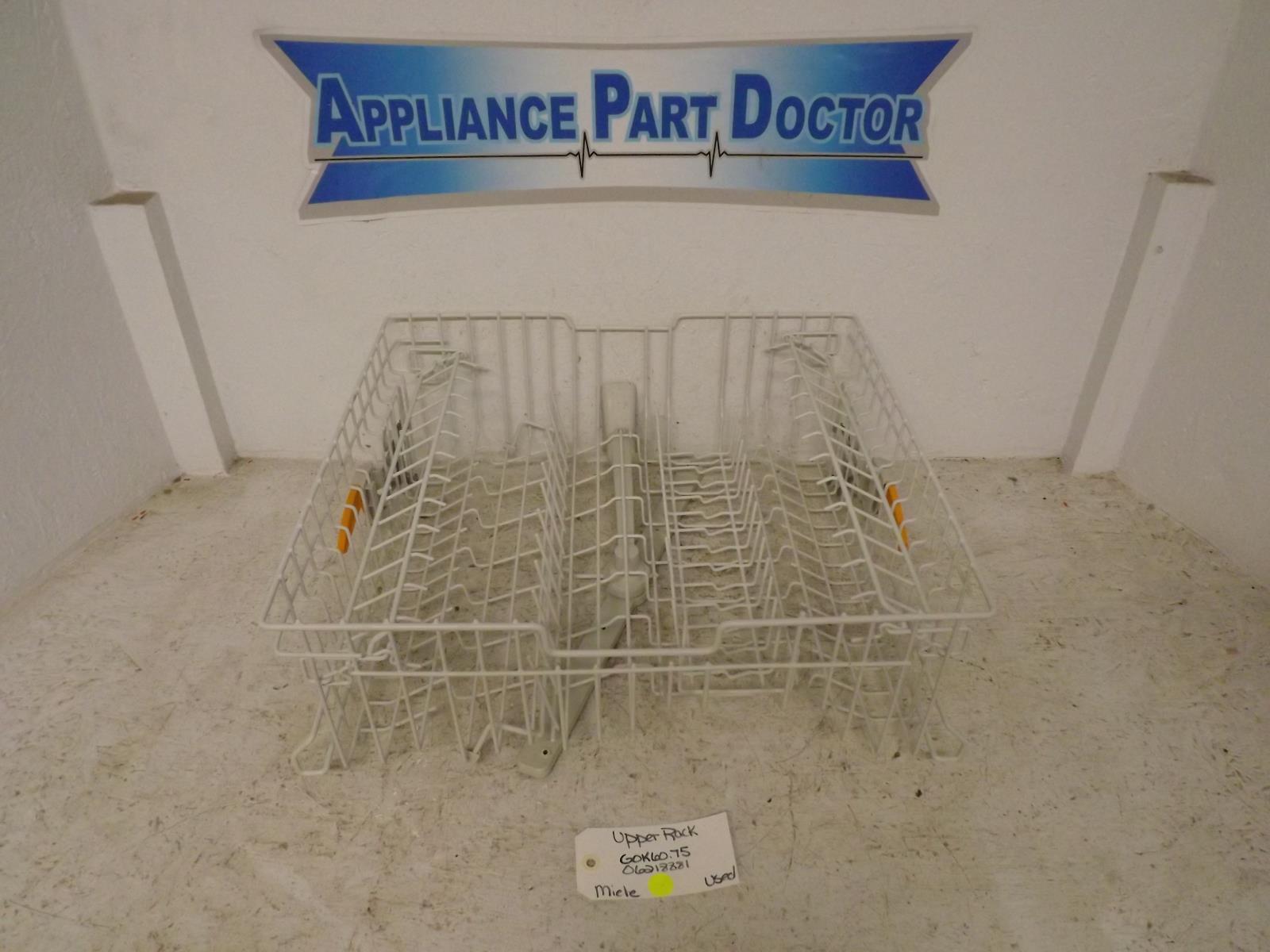 Miele Dishwasher GOK60.75 06218881 Upper Rack Used Miele Dishwasher GOK60.75 06218881 Upper Rack Used